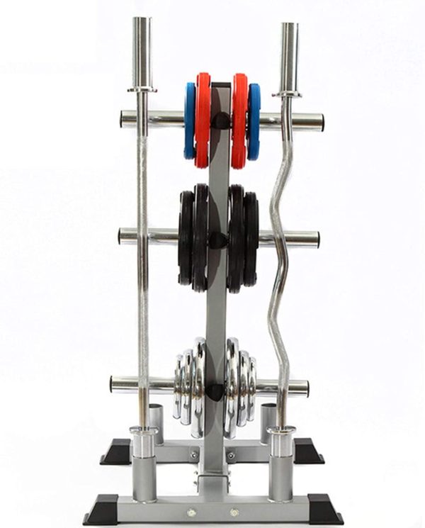 bumper plate and barbell rack1